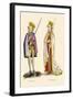 King John and King Henry 1st-H. Shaw-Framed Art Print