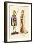 King John and King Henry 1st-H. Shaw-Framed Art Print