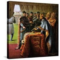 King John and the Magna Carta, 1215-null-Stretched Canvas