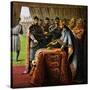 King John and the Magna Carta, 1215-null-Stretched Canvas