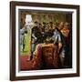 King John and the Magna Carta, 1215-null-Framed Giclee Print