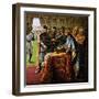 King John and the Magna Carta, 1215-null-Framed Giclee Print