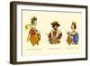 King John, and the Queens Leonora and Johanna-H. Shaw-Framed Art Print