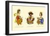 King John, and the Queens Leonora and Johanna-H. Shaw-Framed Art Print
