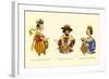 King John, and the Queens Leonora and Johanna-H. Shaw-Framed Art Print