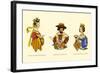 King John, and the Queens Leonora and Johanna-H. Shaw-Framed Art Print