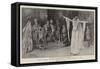King John at Her Majesty'S, a Scene from Act III-null-Framed Stretched Canvas