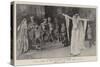 King John at Her Majesty'S, a Scene from Act III-null-Stretched Canvas