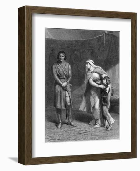 King John by William Shakespeare-Frank Dicksee-Framed Giclee Print