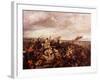 King John II of France, 1319-1364, at Battle of Poitiers September 9, 1356-Eugene Delacroix-Framed Giclee Print