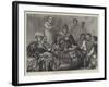King John of Abyssinia on His Throne-null-Framed Giclee Print
