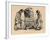 'King John out for an airing', c1860, (c1860)-John Leech-Framed Giclee Print