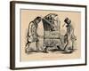 'King John out for an airing', c1860, (c1860)-John Leech-Framed Giclee Print