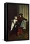 King John - play by William Shakespeare-William Frederick Yeames-Framed Stretched Canvas