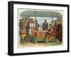 King John Pressured by the Barons and Threatened with Insurrection-James Doyle-Framed Art Print