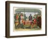 King John Pressured by the Barons and Threatened with Insurrection-James Doyle-Framed Art Print