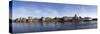 King John's Castle and Riverside Buildings, River Shannon, Limerick City, Ireland-null-Stretched Canvas