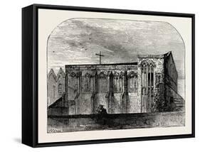 King John's Palace at Eltham-null-Framed Stretched Canvas