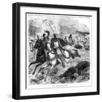 King John's Passage of the Wash-Nicholson-Framed Giclee Print
