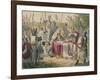 King John Signing Magna Charta, 1850-John Leech-Framed Giclee Print