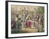 King John Signing Magna Charta, 1850-John Leech-Framed Giclee Print