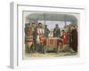 King John Signs the Great Charter, from a Chronicle of England BC 55 to Ad 1485, Pub. London, 1863-James William Edmund Doyle-Framed Giclee Print