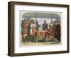 King John Signs the Great Charter, from a Chronicle of England BC 55 to Ad 1485, Pub. London, 1863-James William Edmund Doyle-Framed Giclee Print