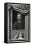King John, Vertue, Tomb-G Vertue-Framed Stretched Canvas