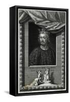 King John, Vertue, Tomb-G Vertue-Framed Stretched Canvas