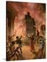King Josiah cleansing the land of idols - Bible-William Brassey Hole-Stretched Canvas
