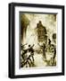 King Josiah Cleansing the Land of Idols-William Hole-Framed Giclee Print