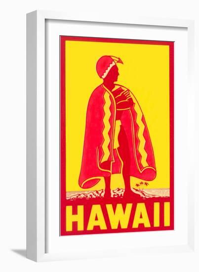 King Kamehameha, Hawaii Poster-null-Framed Art Print