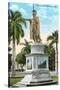 King Kamehameha Statue, Honolulu, Hawaii-null-Stretched Canvas