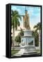 King Kamehameha Statue, Honolulu, Hawaii-null-Framed Stretched Canvas