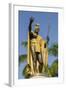 King Kamehameha Statue in Front of Aliiolani Hale (Hawaii State Supreme Court)-Michael DeFreitas-Framed Photographic Print