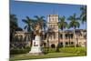 King Kamehameha Statue in Front of Aliiolani Hale (Hawaii State Supreme Court)-Michael DeFreitas-Mounted Photographic Print
