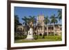 King Kamehameha Statue in Front of Aliiolani Hale (Hawaii State Supreme Court)-Michael DeFreitas-Framed Photographic Print