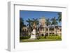 King Kamehameha Statue in Front of Aliiolani Hale (Hawaii State Supreme Court)-Michael DeFreitas-Framed Photographic Print