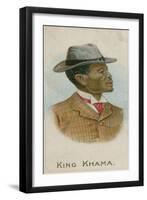 King Khama-null-Framed Giclee Print