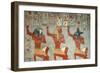 King Kneeling in Front of the Deities-null-Framed Giclee Print