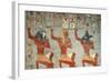 King Kneeling in Front of the Deities-null-Framed Giclee Print