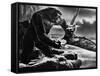 King Kong, 1933-null-Framed Stretched Canvas