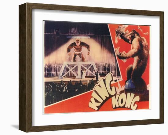 King Kong, 1933-null-Framed Art Print