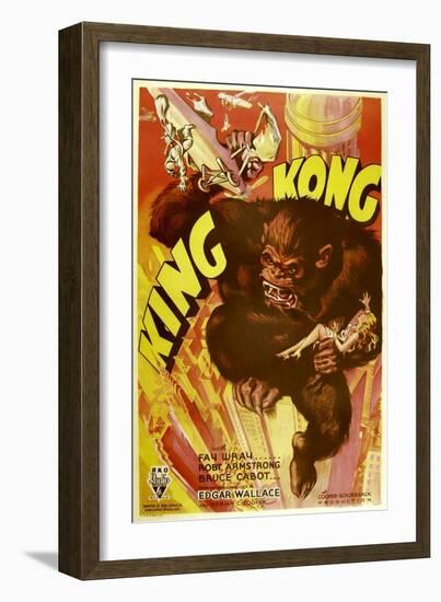 King Kong, 1933-null-Framed Art Print