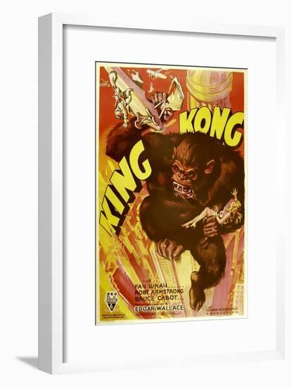 King Kong, 1933-null-Framed Art Print