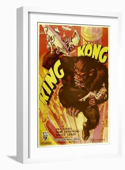 King Kong, 1933-null-Framed Art Print