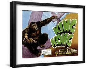 King Kong, 1933-null-Framed Art Print