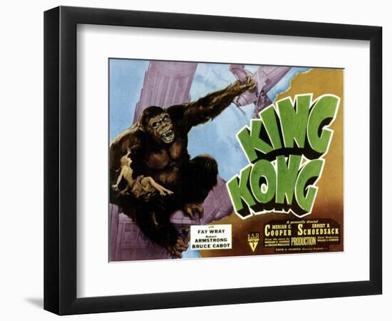 King Kong, 1933-null-Framed Art Print