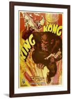 KING KONG, 1933.-null-Framed Art Print