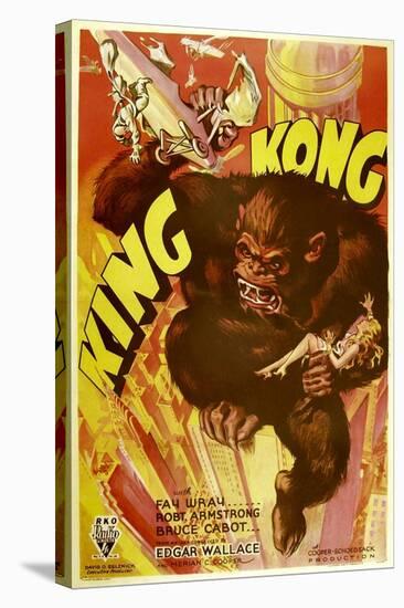 KING KONG, 1933.-null-Stretched Canvas